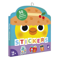 JANOD grote stickers Lente 50 stks 18 mnd+