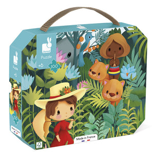 JANOD puzzel Geïnspireerd door Rousseau 6jr+ / 100 stks