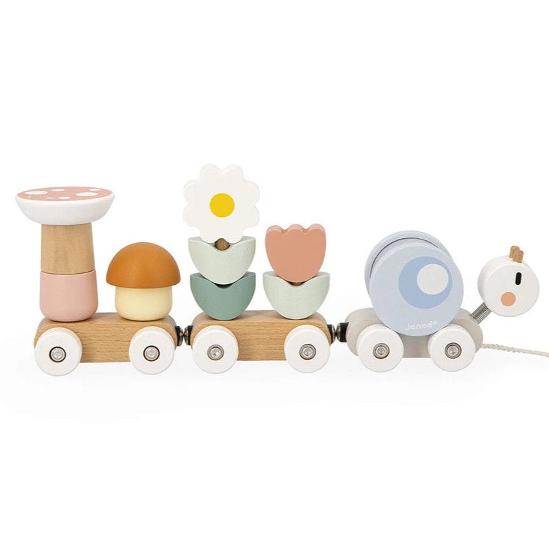 JANOD trekfiguur Sweet Cocoon slakkentrein 1jr+
