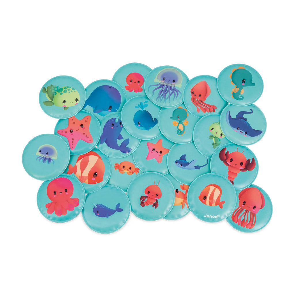 JANOD badspeelgoed memory Baby dieren 2jr+ kopen