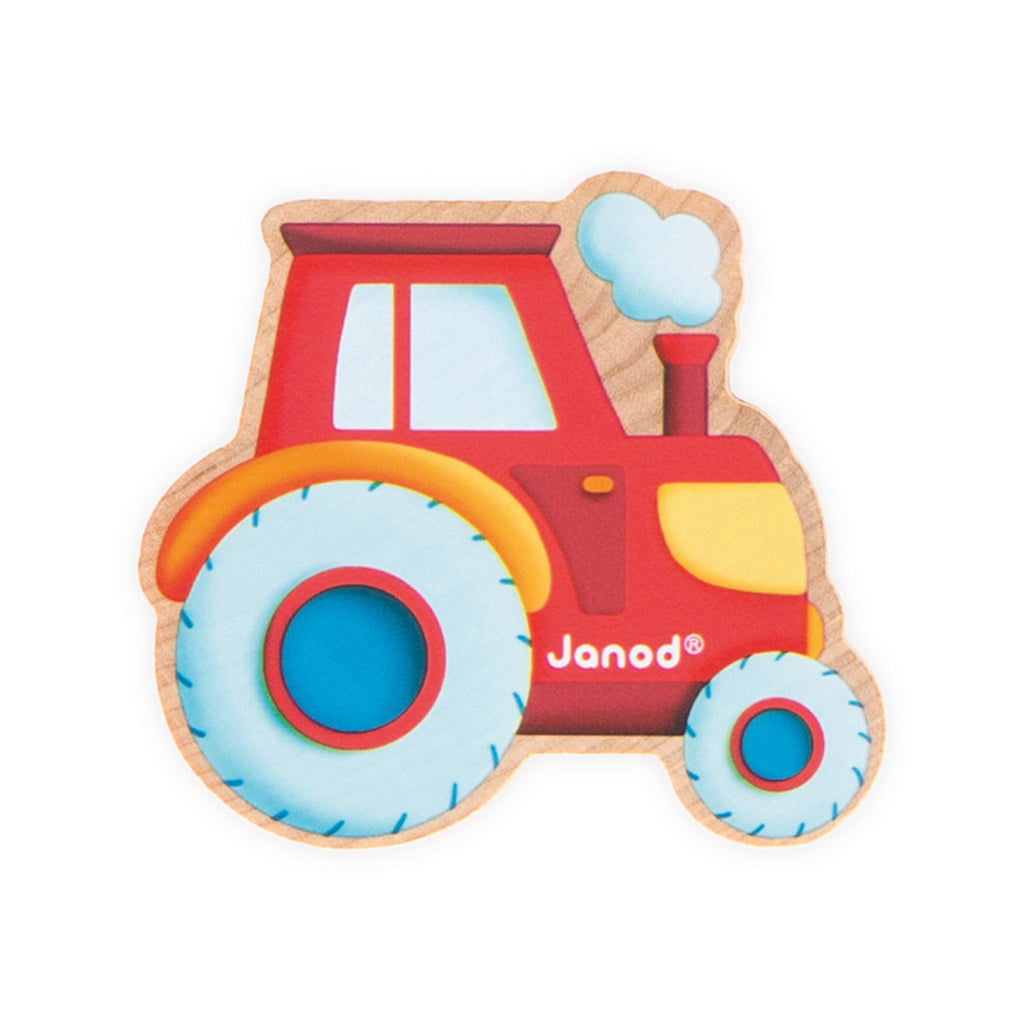 JANOD kralenset moestuin 2 j+ hout