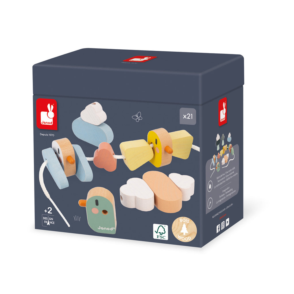 JANOD kralenset sweet cocoon vogels 2 j+ kopen