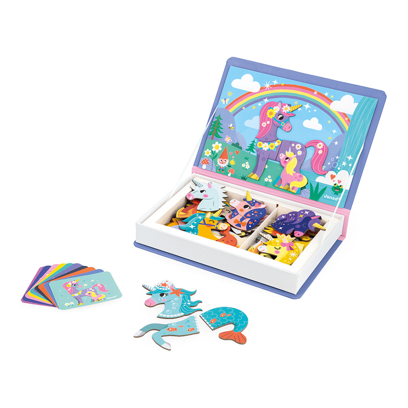JANOD magneetboek eenhoorns 3jr+ 3700217325848