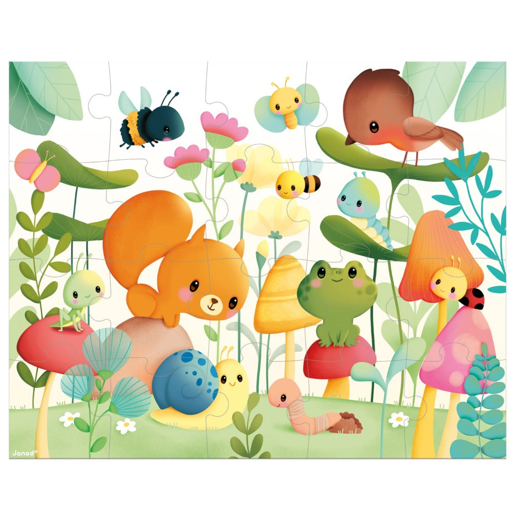 JANOD puzzel Tuinvrienden 2 jr+ / 20 stks