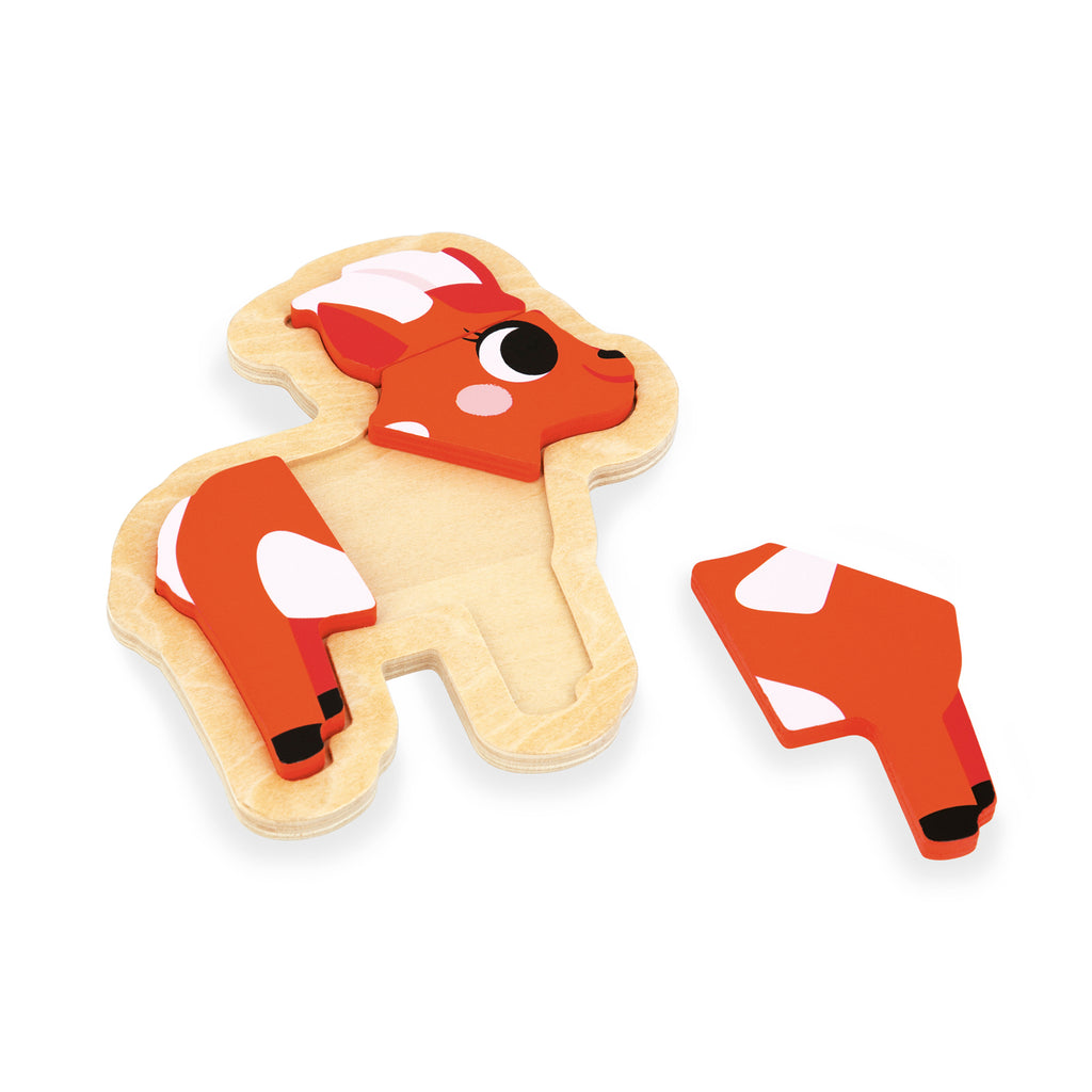 JANOD puzzel boerderij 18 m+ / 2-3-4-5 stks 117114