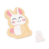 JANOD puzzel tuindieren 18 m+ / 2-3-4-5 stks