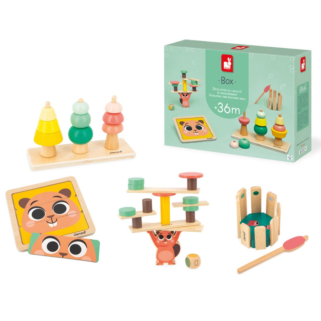 JANOD speelbox 4 in 1 - 36 mnd  3 jr+ kopen