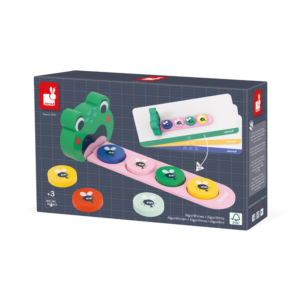 JANOD spel Algoritme kikker 3 jr+