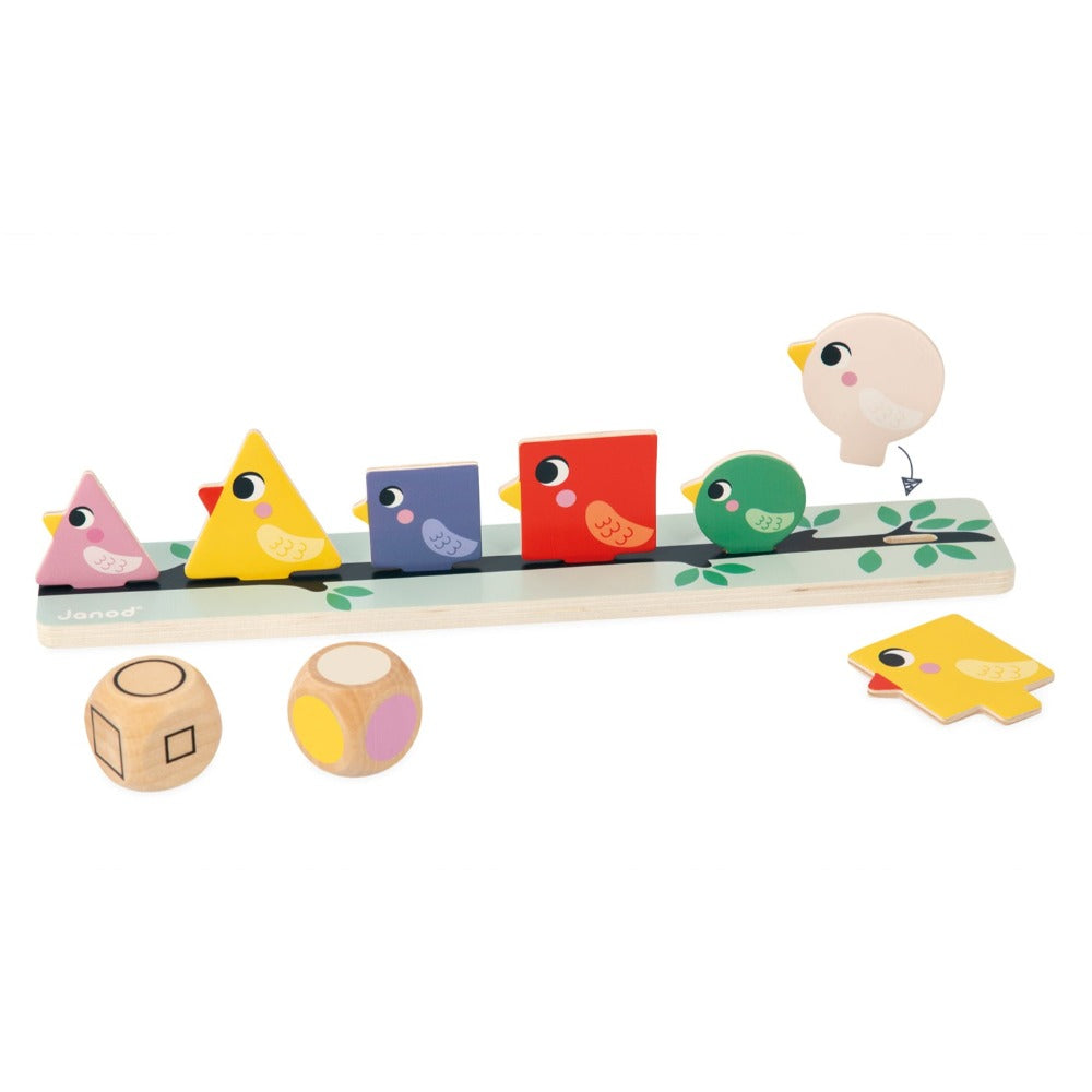JANOD spel Vogels sorteren 2 jr+ kopen