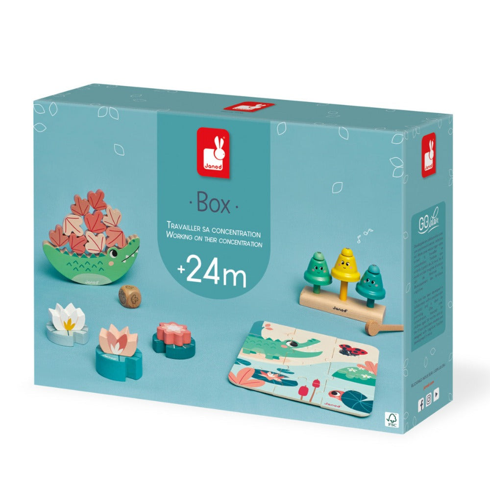 JANOD spellenbox  4 in 1 - 24 mnd  2 jr+