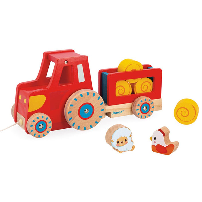 JANOD trekfiguur Boerderij tractor 1jr+