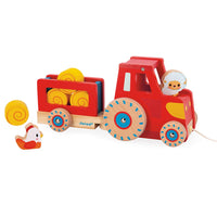 JANOD trekfiguur Boerderij tractor 1jr+