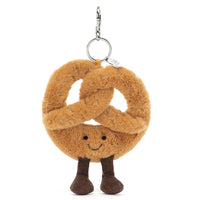 Jellycat Amuseables Pretzel Bag Charm A4PRETBC E
