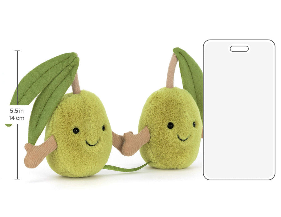 Jellycat Amuseables Pair of Olives A6OLI g