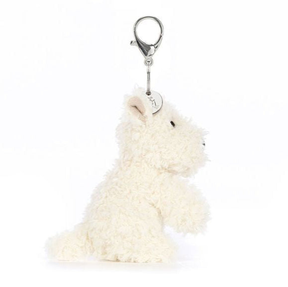 Jellycat bag charm Munro Scottie B