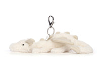 Jellycat bag charm Snow DragonSNW4BCc