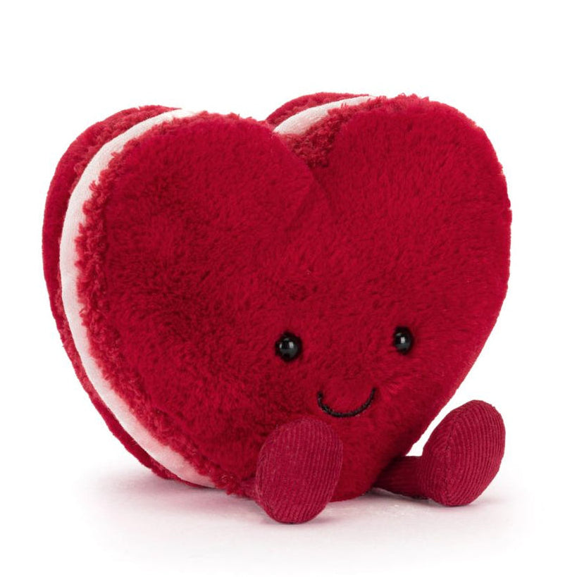 Jellycat knuffel Amuseable Arlette Heart Macaron