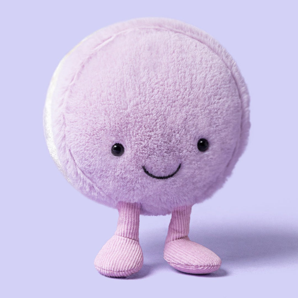 Jellycat knuffel Amuseables May Macaron lavender