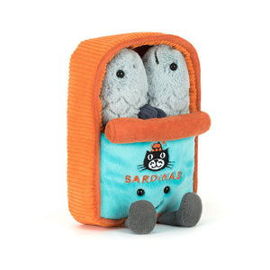 Jellycat knuffel Amuseables Sardine TinA4SDT