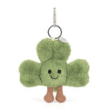 Jellycat knuffel Amuseables Siofra Shamrock Bag Charm 670983169287 a