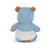 Jellycat knuffel Bartholomew Bear snow suitBARM2SKId