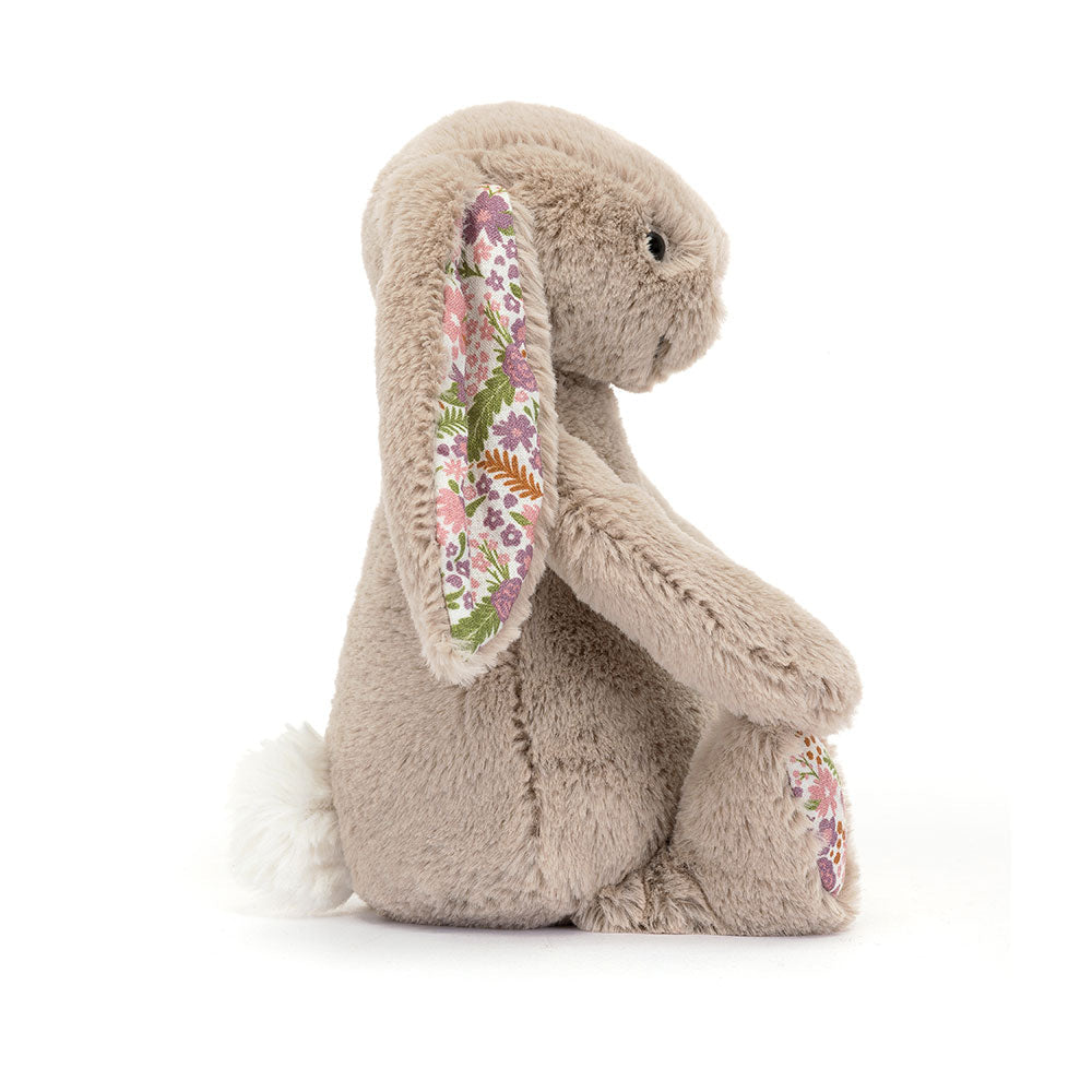 Jellycat knuffel blossom bunny beige petal small kopen