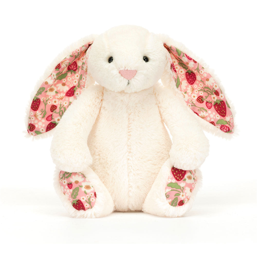 Jellycat knuffel blossom bunny cream berry small kopen