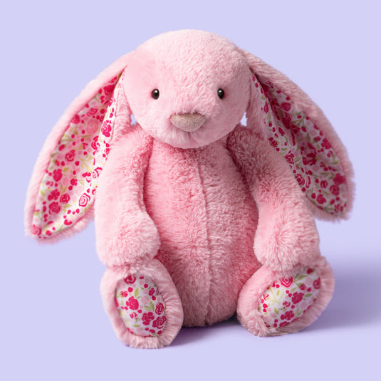 Jellycat knuffel blushkin blossom luxe bunny original BAS3ROSE a