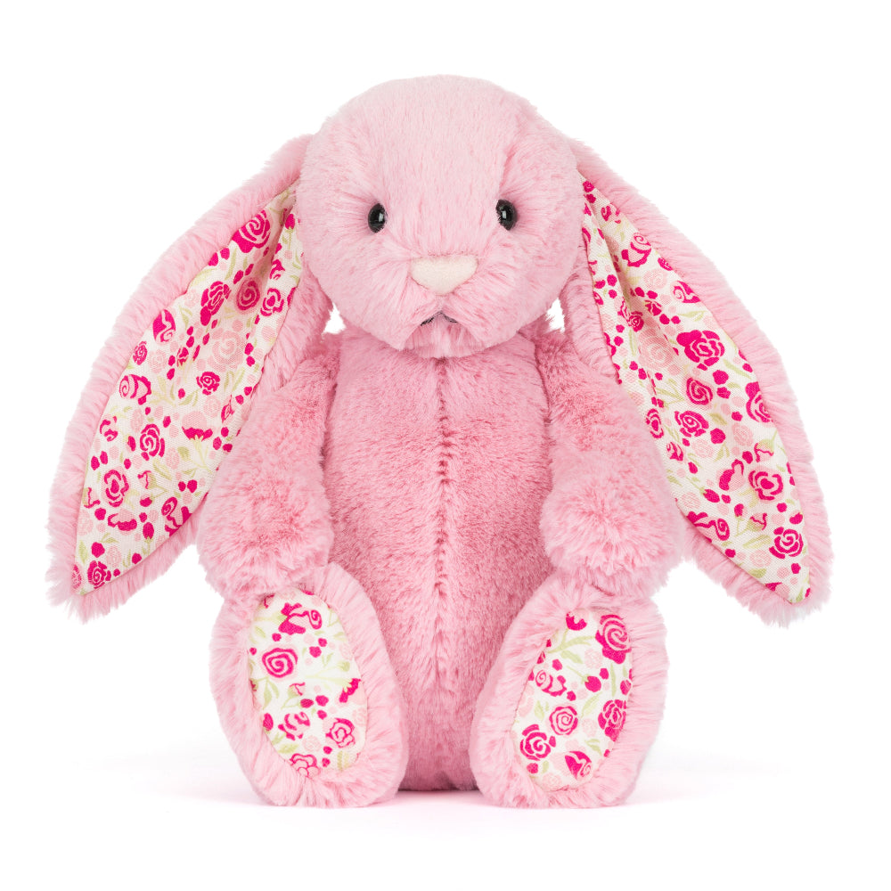Jellycat knuffel Blushkin Blossom Luxe Bunny Original polyester + katoen + PE-korrels