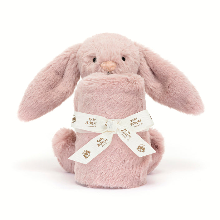 Jellycat knuffeldoekje en knuffel bashful luxe bunny rosa4