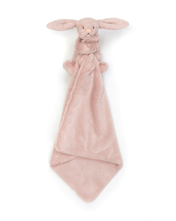 Jellycat knuffeldoekje en knuffel bashful luxe bunny rosa7