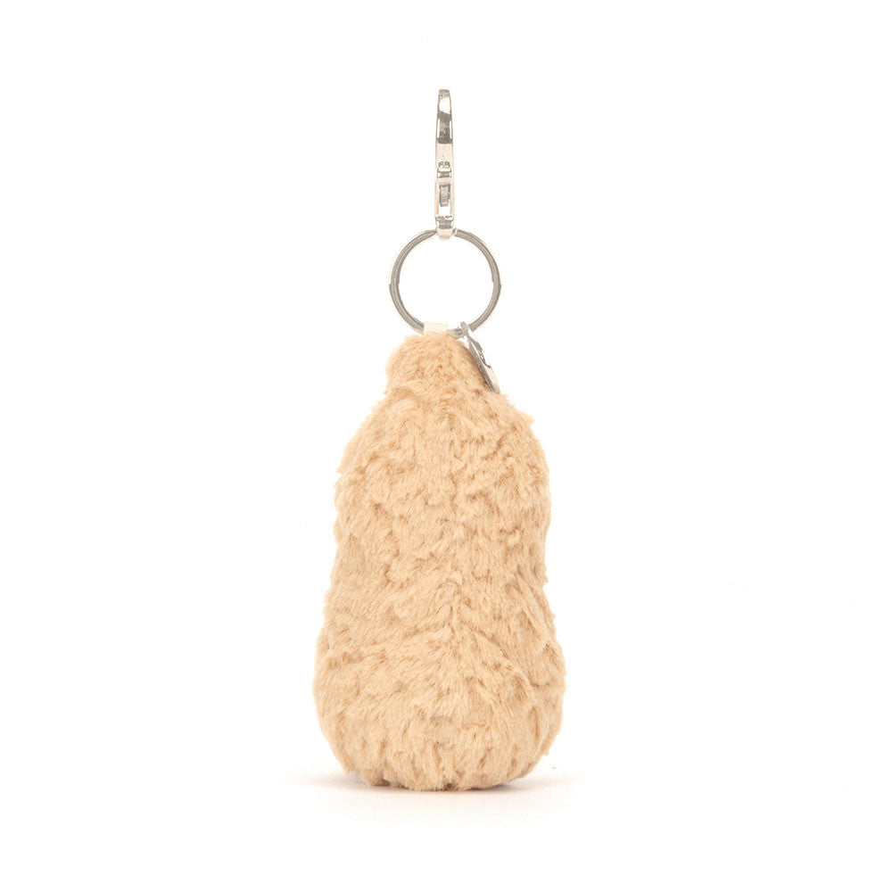 Jellycat Amuseables bag charm Peanut 100% polyester
