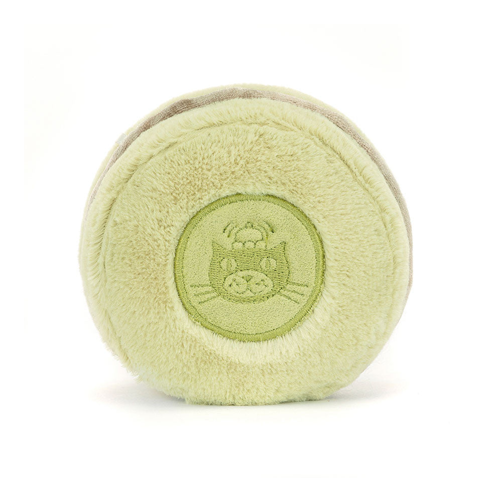 Jellycat knuffel Amuseables Max Macaron pistache 100% polyester