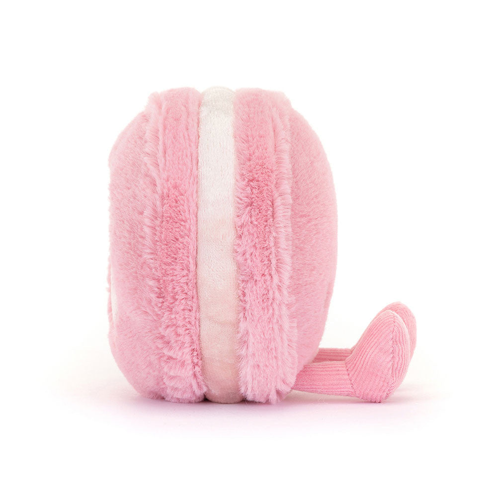 Jellycat knuffel Amuseables Mia Macaron framboos A6MACF