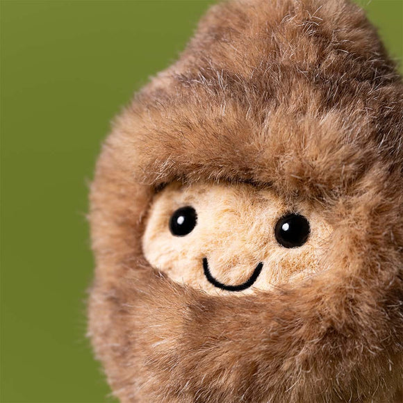 Jellycat knuffel Amuseables Peanut Yeti outfit 
