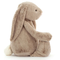 Jellycat knuffel Bashful bunny beige really really big