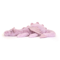 Jellycat knuffel Lavender Dragon huge