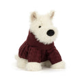 Jellycat knuffel Munro Scottie Dog Winter Jumper