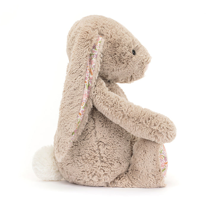 Jellycat knuffel blossom bunny beige petal huge