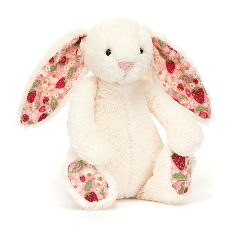 Jellycat knuffel blossom bunny cream berry small