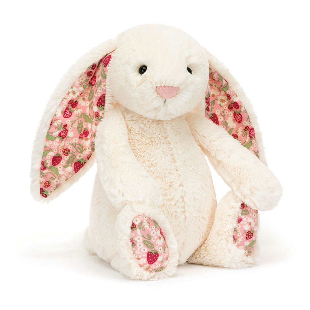 Jellycat knuffel blossom bunny cream berry medium kopen