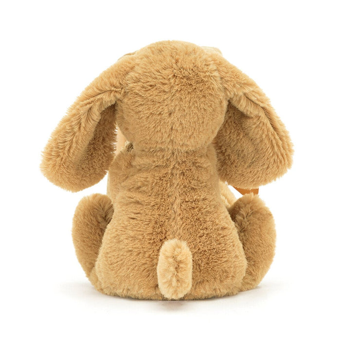 Jellycat knuffeldoekje en knuffel Bashful Toffee puppy