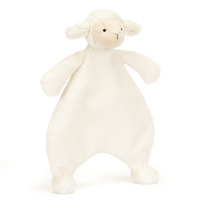 Jellycat knuffeldoekje bashful lamb