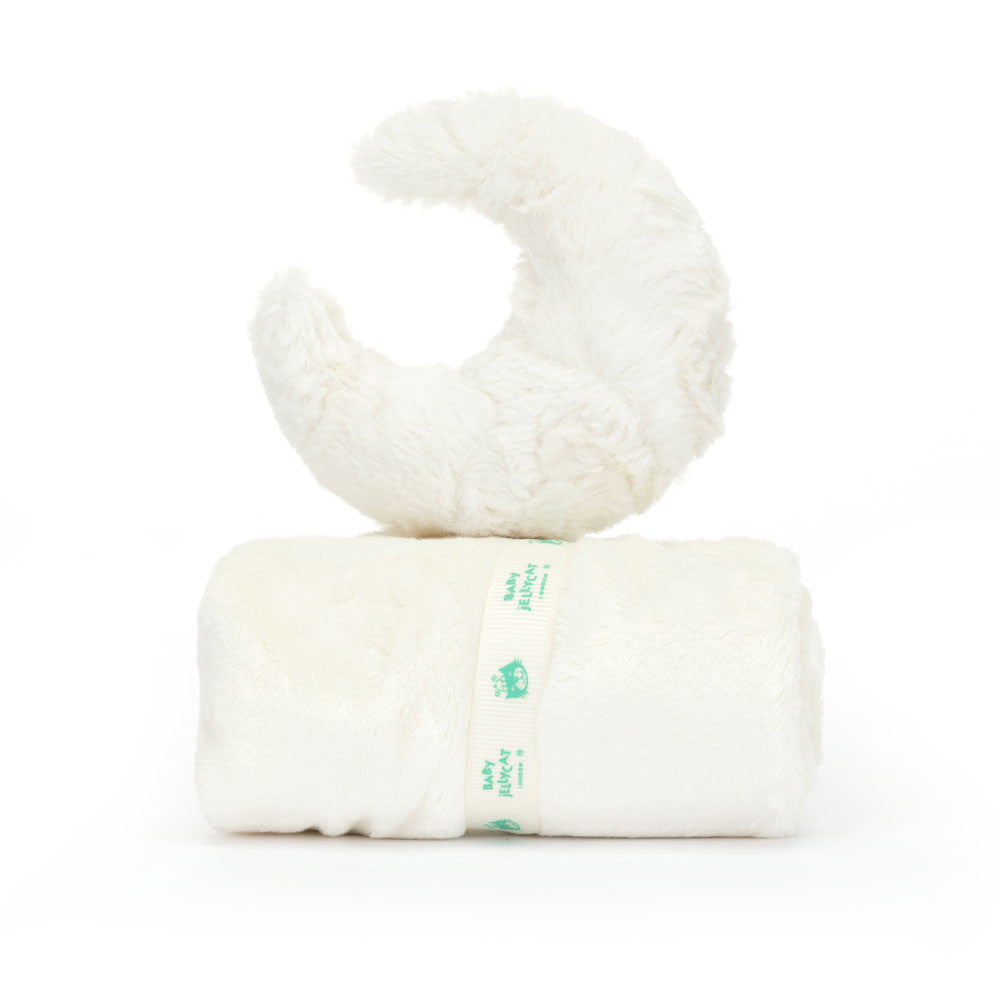 Jellycat knuffeldoekje en knuffel amuseables moon