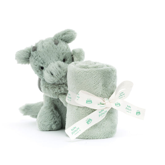 Jellycat knuffeldoekje en knuffel bashful dragon