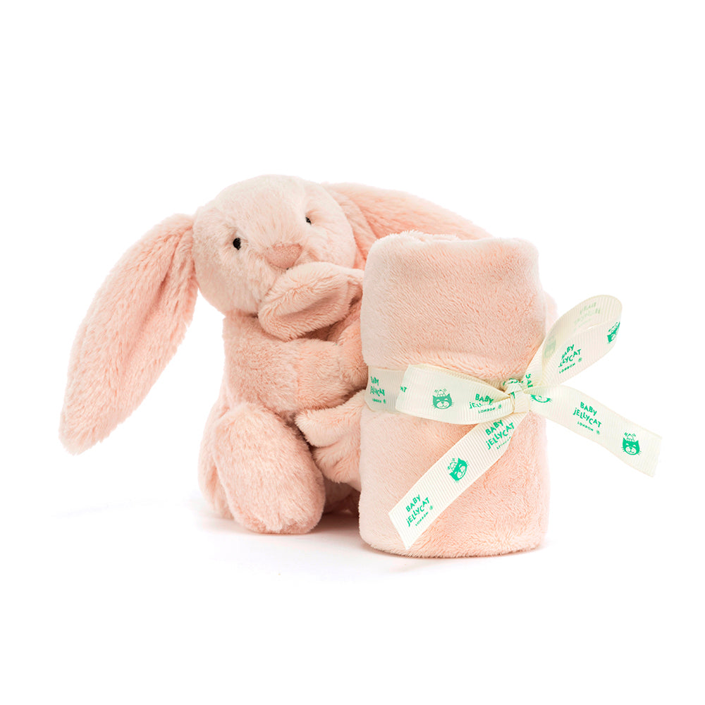 Jellycat knuffeldoekje en knuffel bashful bunny blush kopen