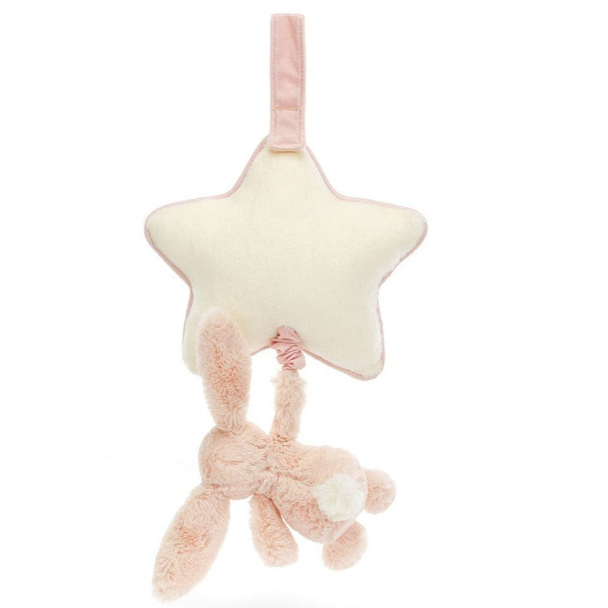 Jellycat muziekdoosje Bashful bunny blush kopen