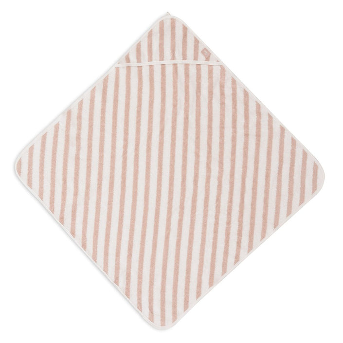 Jollein badcape terry stripe wild rose