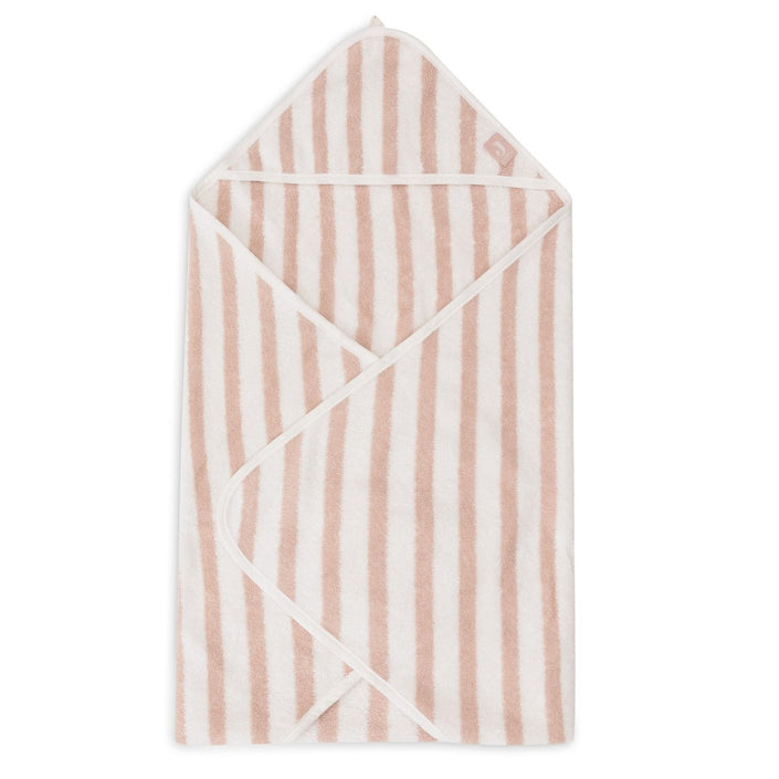Jollein badcape terry stripe wild rose