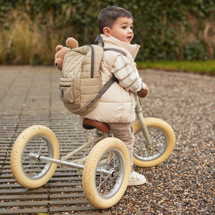 Jollein kinderrugzak puffed olijf groen